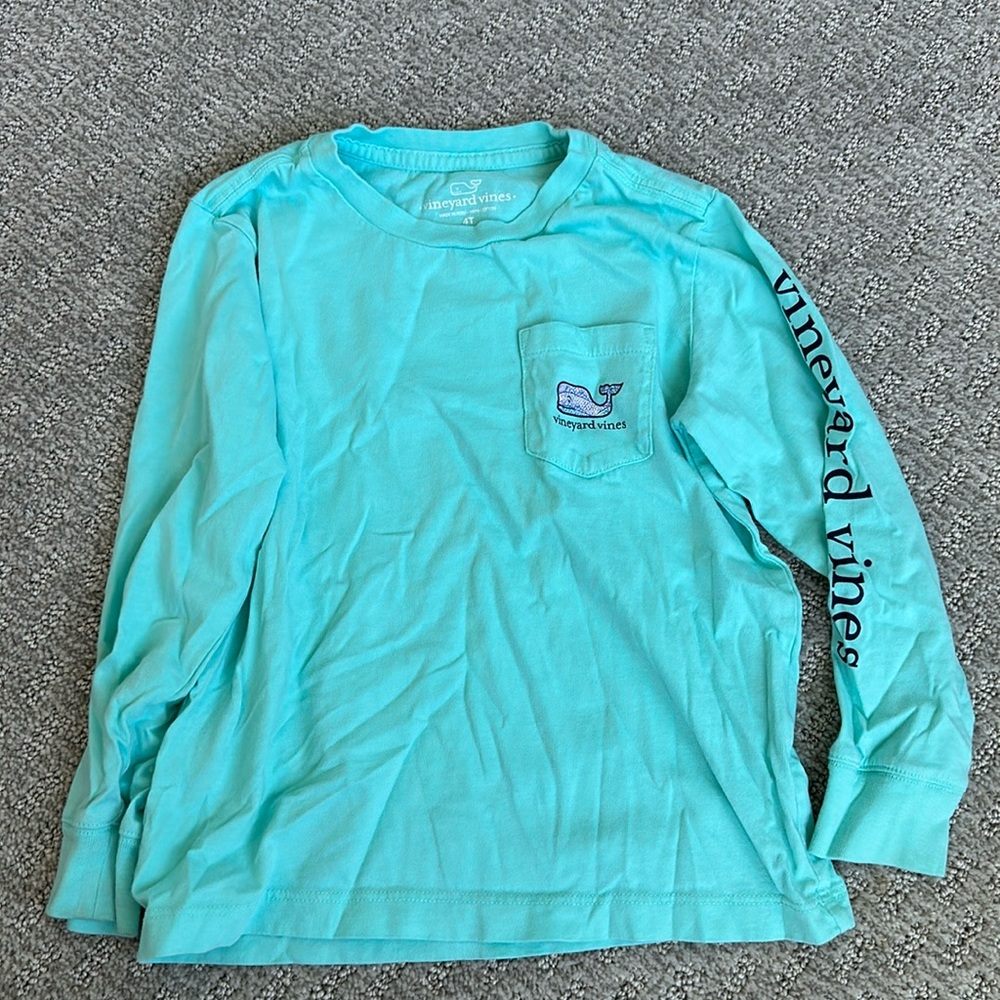 Vineyard Vines - Long-Sleeve Pocket Tee 4T